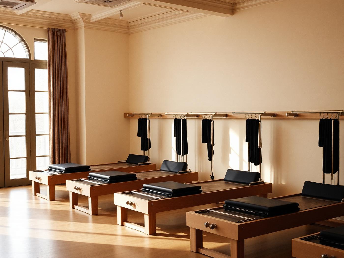 New boutique studio interior prepared for opening